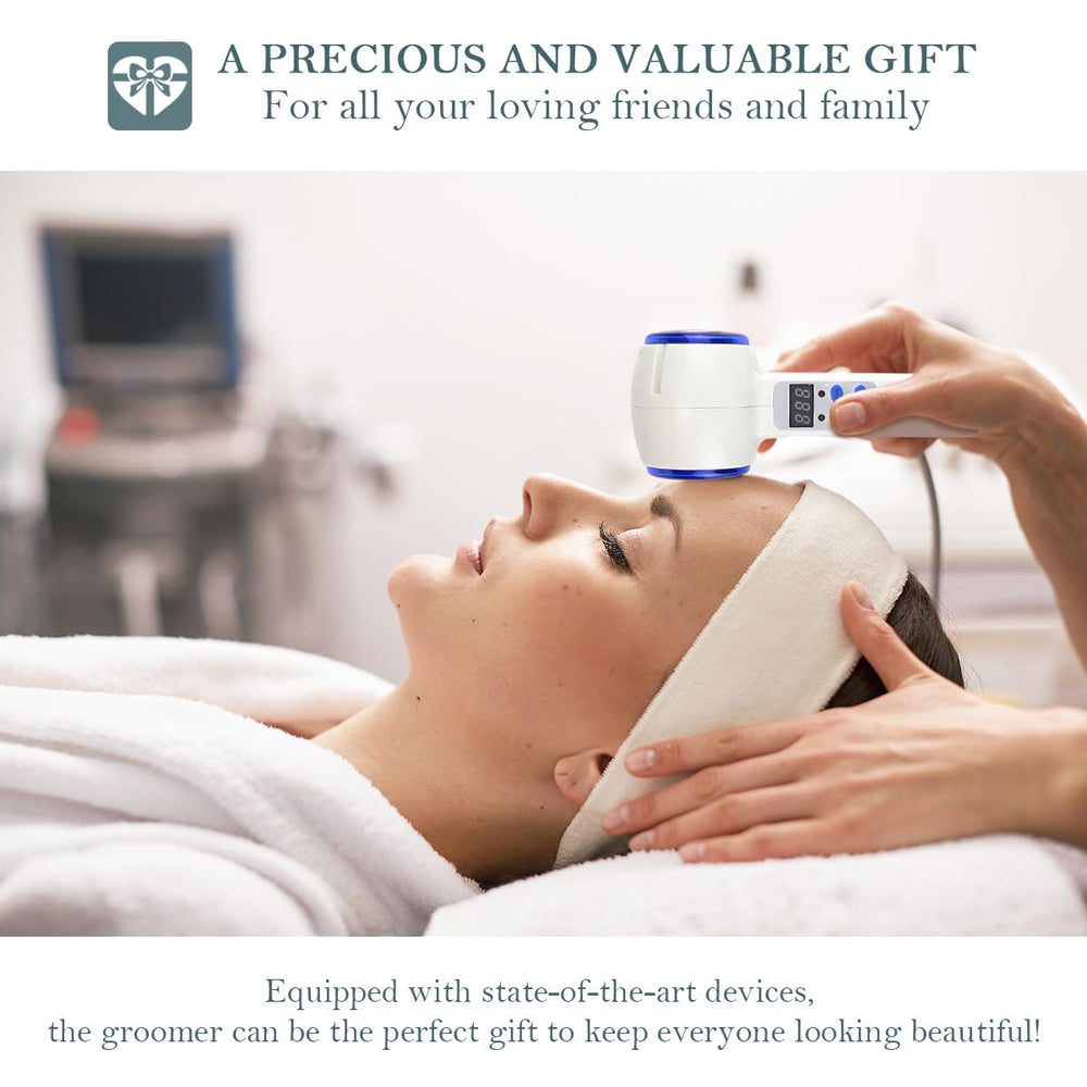 ZJIVQO compact spa massager in white for convenient home use