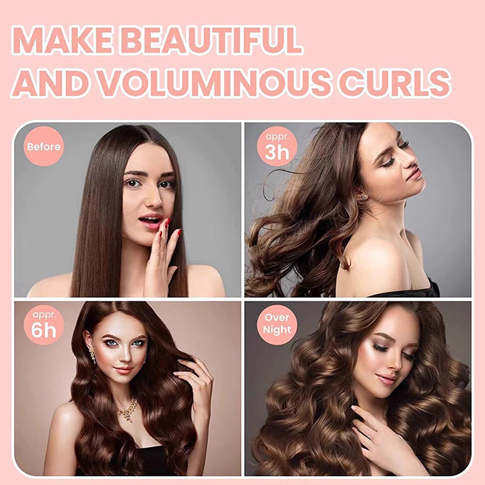 ZKSM all-hair-types-use image shows compatibility with various hair textures and lengths.