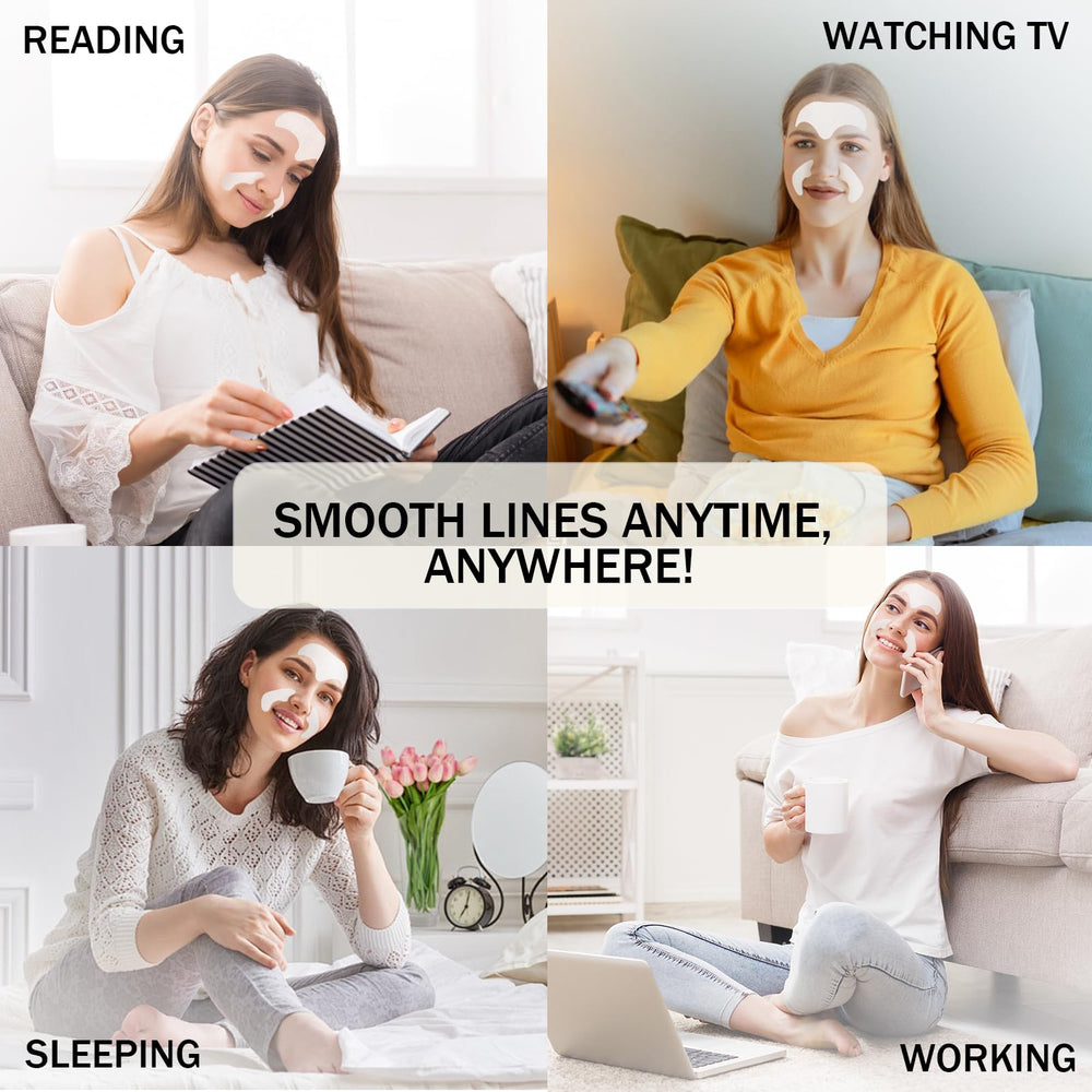 ZMBeauty easy-use patch application reminding 30 minutes wear.