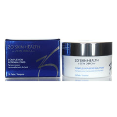 ZO SKIN HEALTH Complexion Renewal Pads pack, showing pore care and exfoliation benefits.