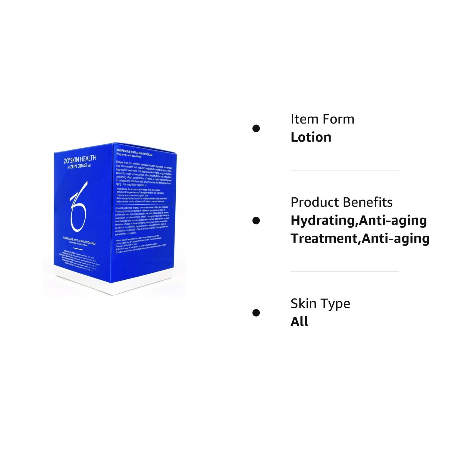 ZO Skin Health Exfoliating Aggressive program application showing gentle massage