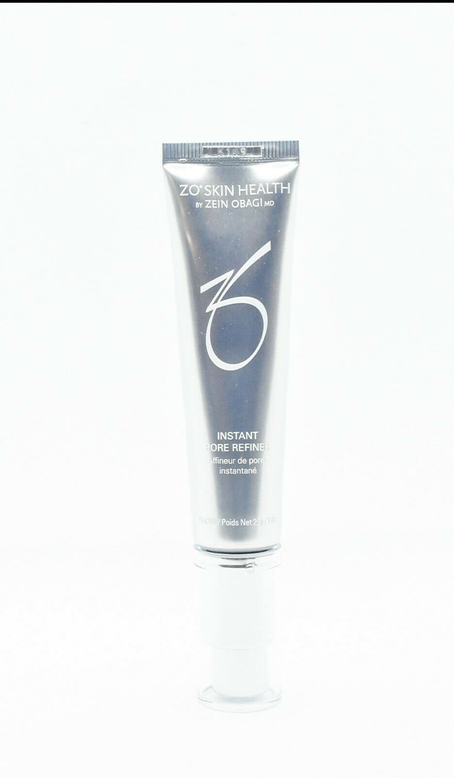ZO Skin Health OSSENTIAL Instant Pore Refiner Lotion applied to the face for oil control