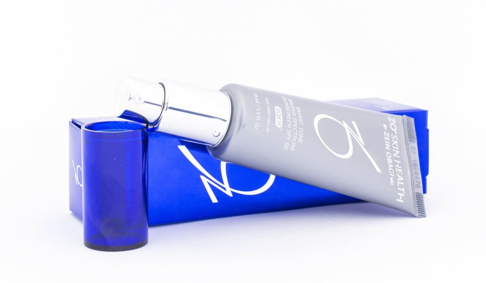 ZO SKIN HEALTH Smart Tone SPF 50 packaging shown for travel use.