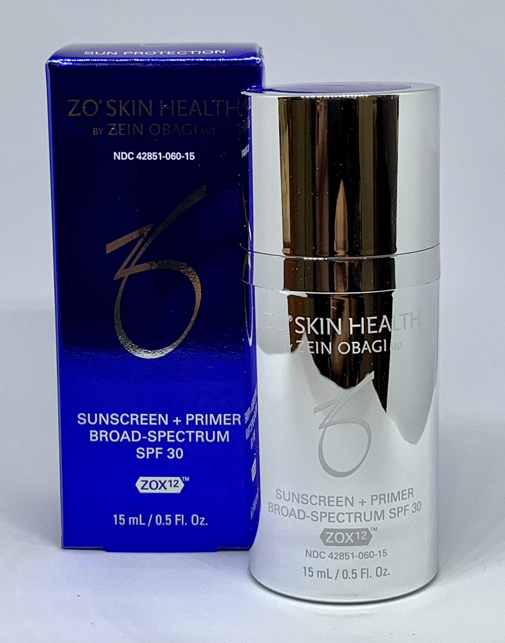 ZO Skin Health sunscreen-primer SPF 30 travel size for lightweight protection and makeup-ready finish