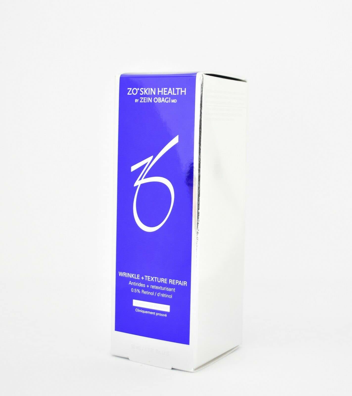 ZO Skin Health Wrinkle + Texture Repair jar promotes smoother skin texture