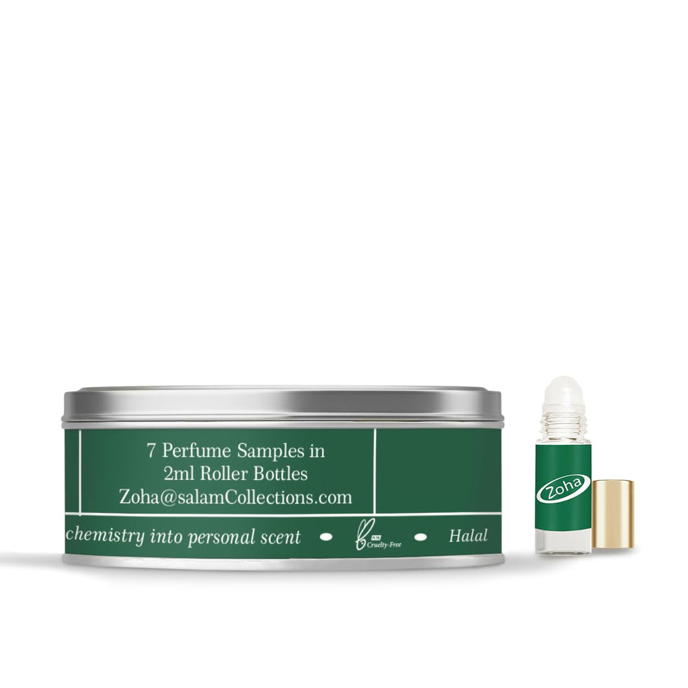 Zoha Ocean Bliss 2ml roll-on sample for fresh daytime wear