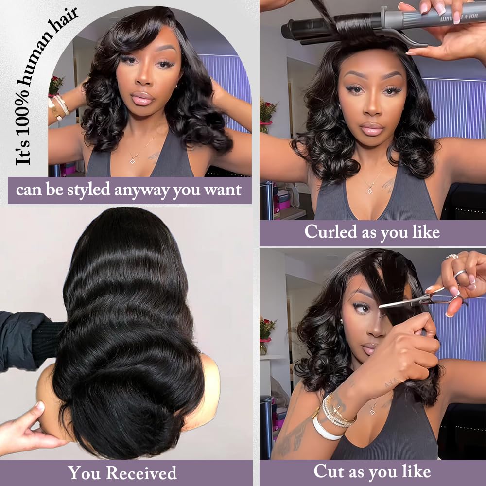 Zojj bob wig 180 density delivers fullness for daily wear