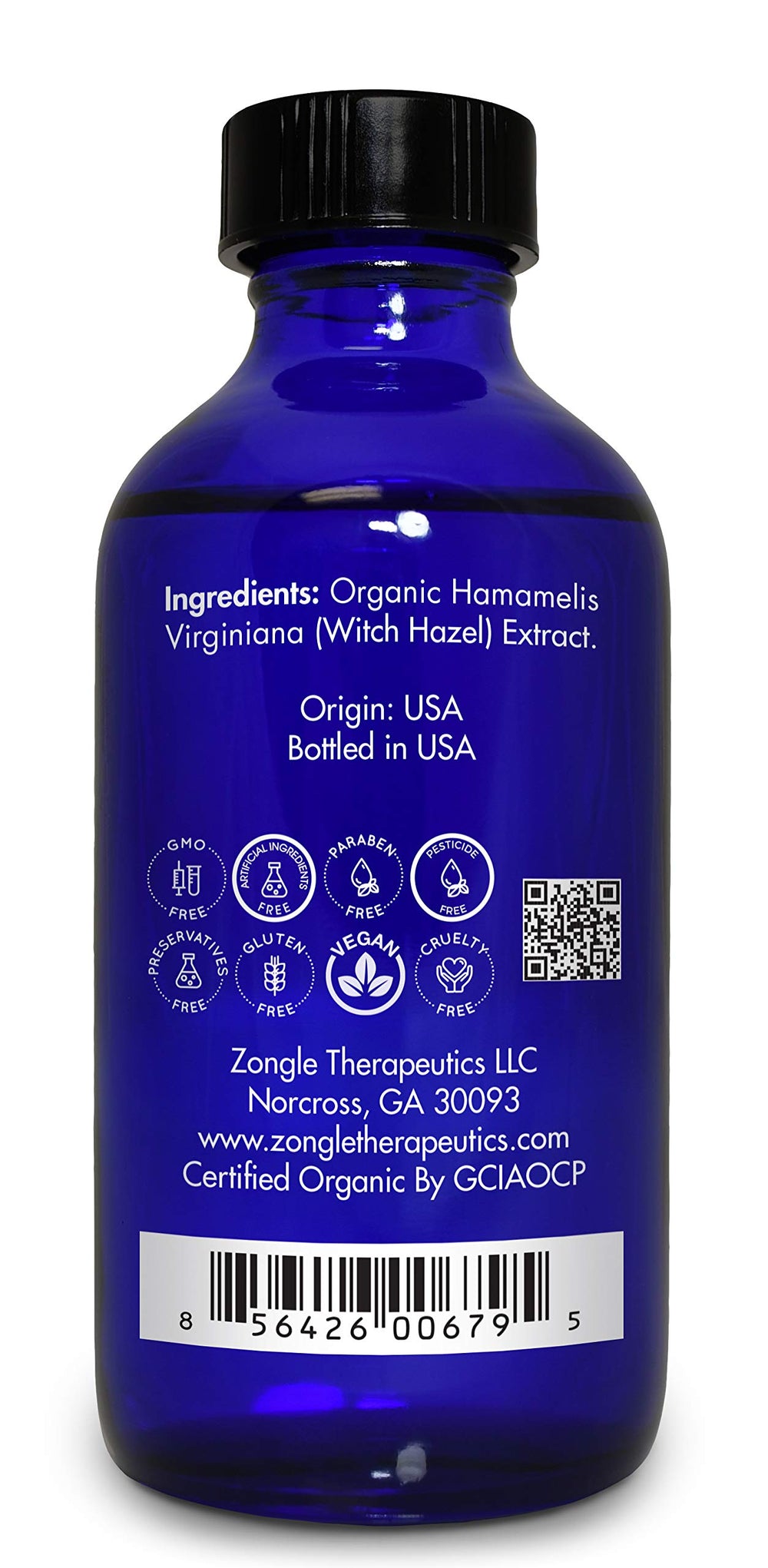 Scalp and hair care application with Zongle Witch Hazel