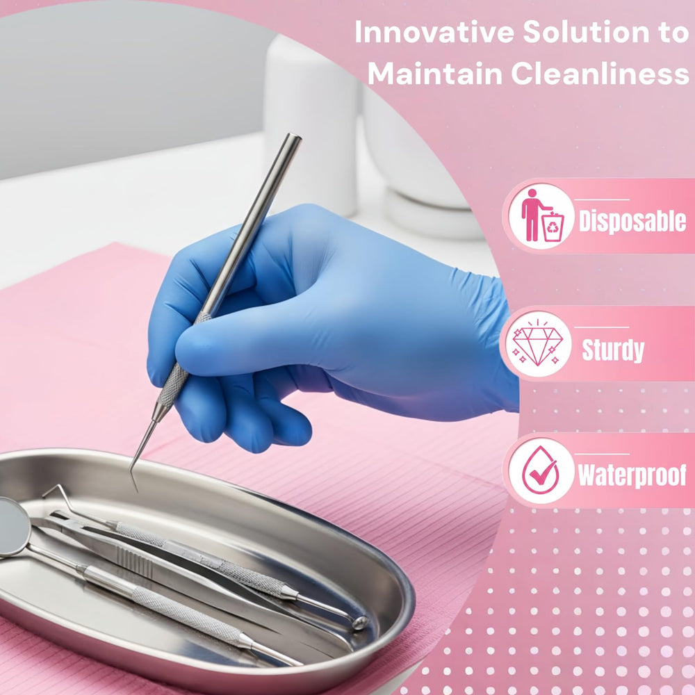 ZOOFOX disposable nail art mats for quick cleanup between clients