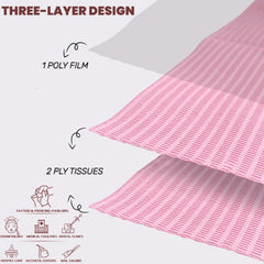 ZOOFOX soft-touch nail mats with embossed surface gentle on skin