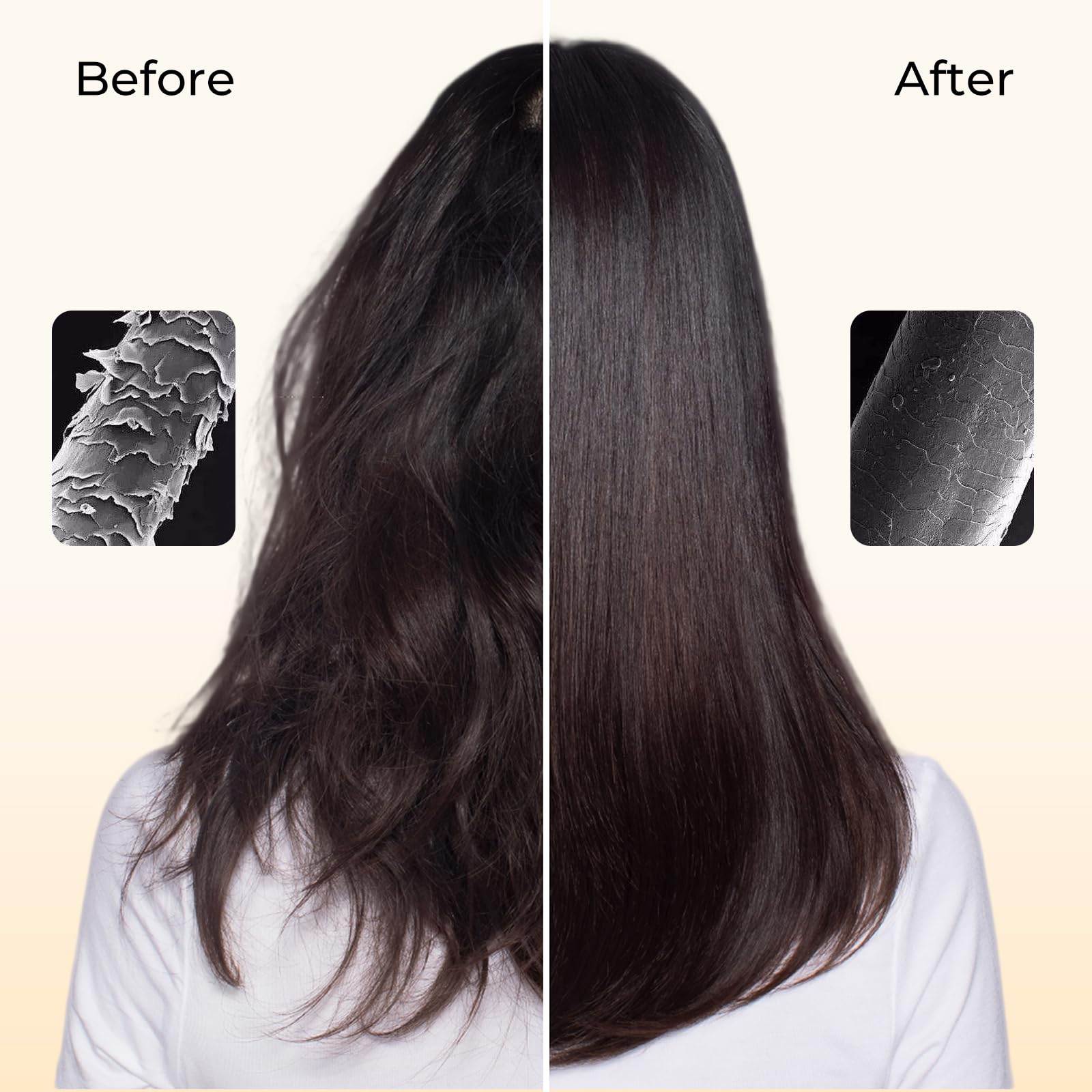 ZOOLY PROFESSIONAL Ginger Conditioner texture shows light yellow cream for smooth hair.