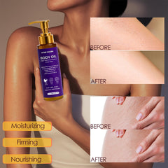 Zotreval Vitae Charm oil texture on skin, delivering deep nourishment without heaviness.