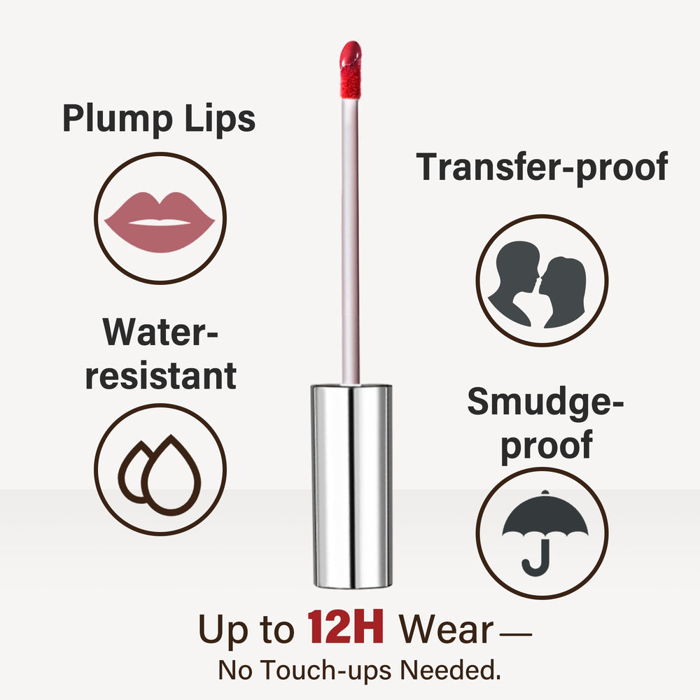 ZOUHOE Peel-Off Lip Stain packaging highlights vegan, clean formula