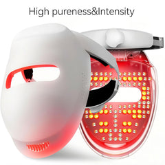 Side view of ZOVIE LED mask with adjustable band for comfortable, secure fit.