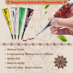 ZPTYCHZ kit includes gloves and brushes for clean, mess-free application during parties.