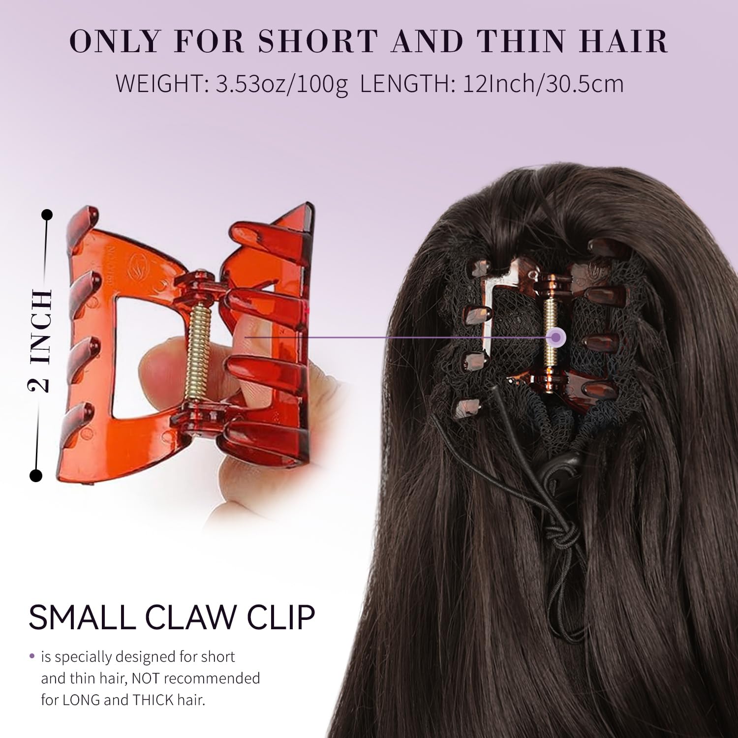 ZQIAN BEAUTY ponytail on hair demonstrates two-in-one styling versatility.