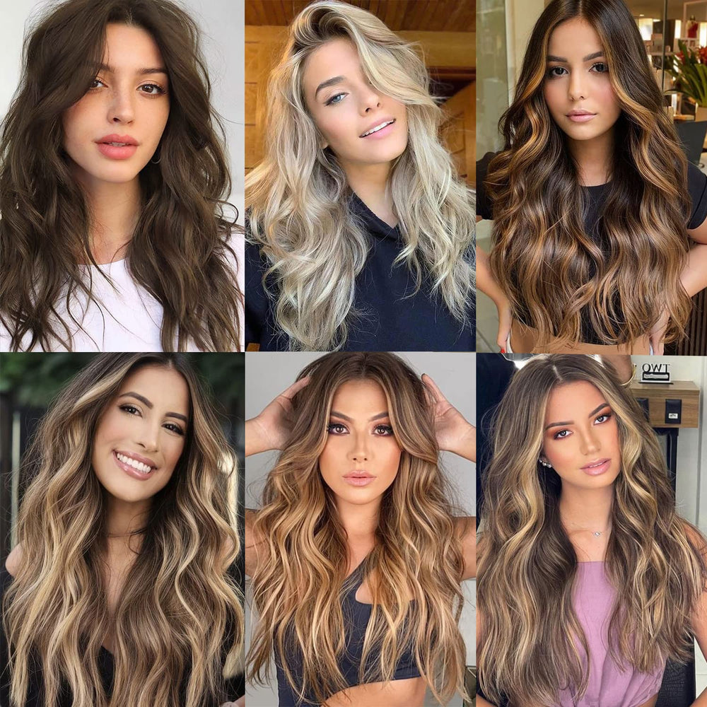 ZQIAN BEAUTY color-play ombre highlight effect offers fun styling options.