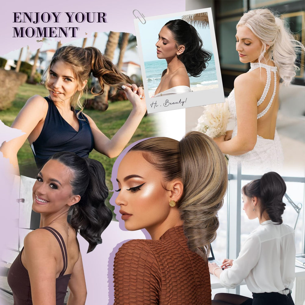 ZQIAN BEAUTY heat-resistant synthetic fibers mimic real hair texture.