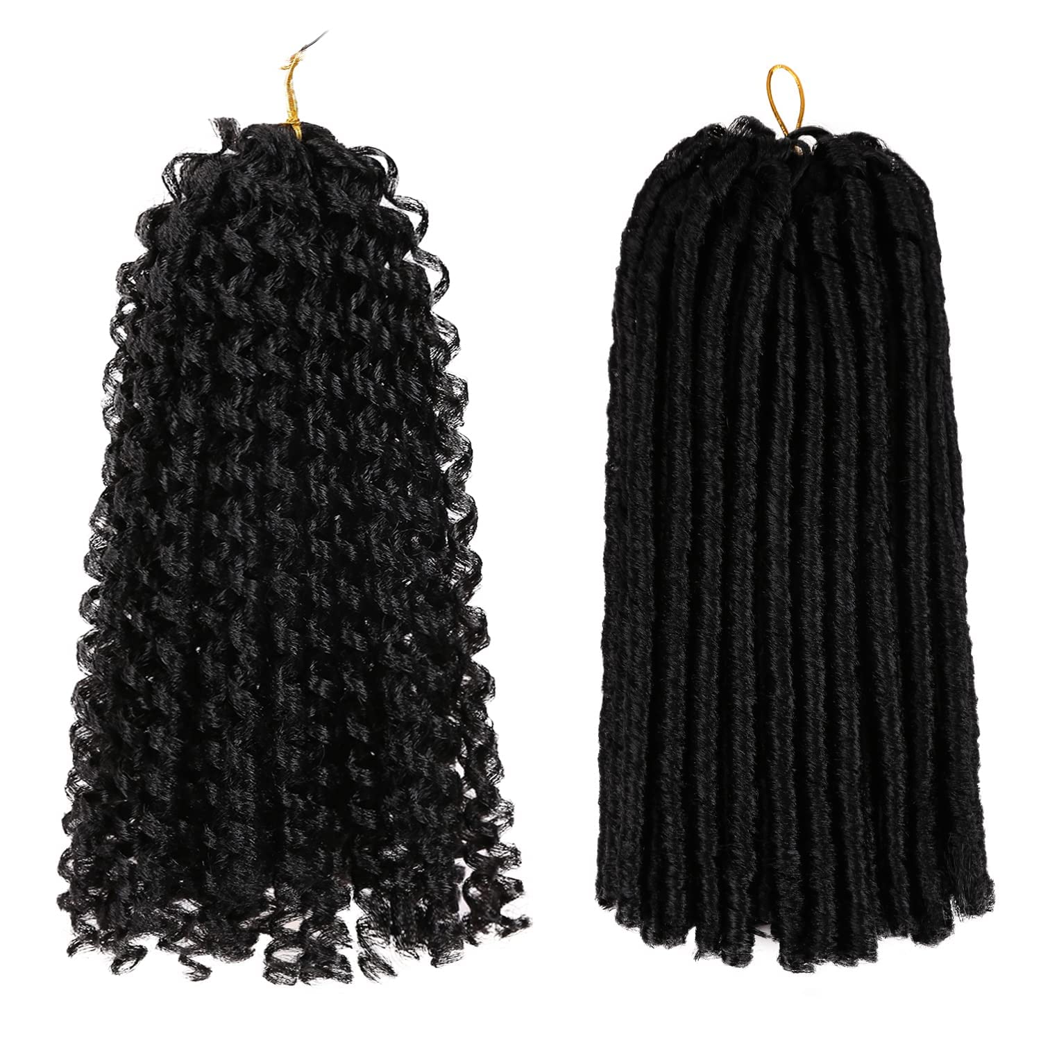 ZQIAN BEAUTY urban soft dread hair close-up reveals soft, fluffy fibers.
