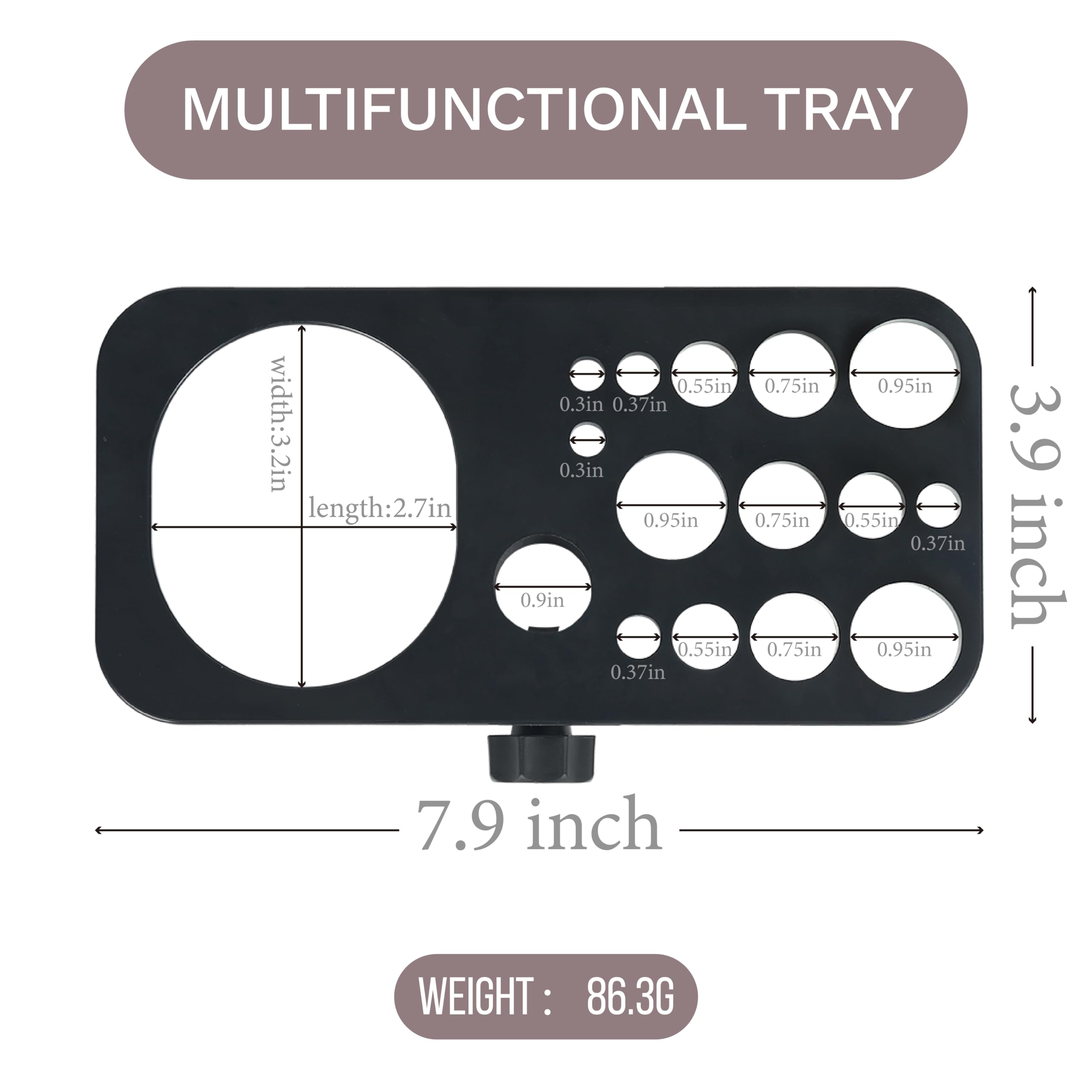 ZQIAN BEAUTY wig stand compact storage saves space when not in use.