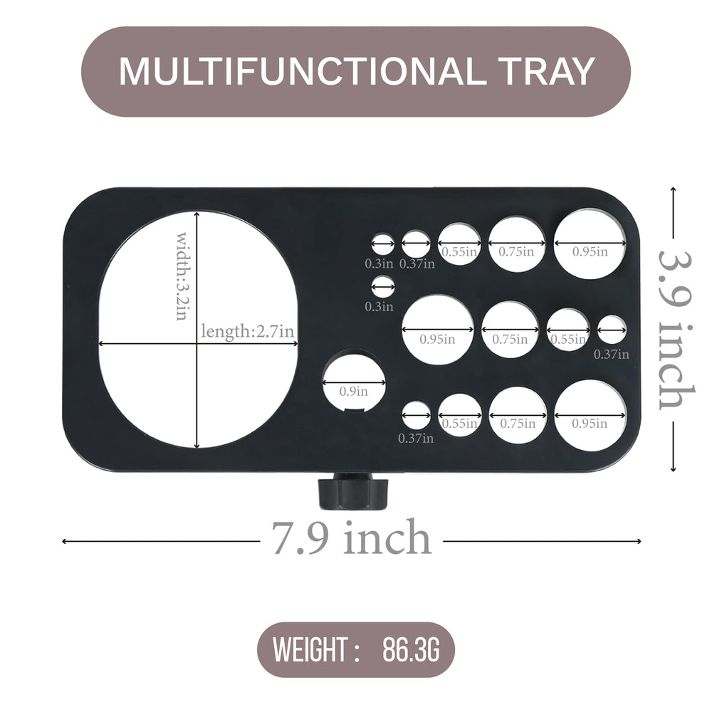 ZQIAN BEAUTY wig stand compact storage saves space when not in use.