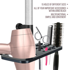 ZQIAN BEAUTY wig stand stainless steel construction offers durability and rust resistance for daily use.