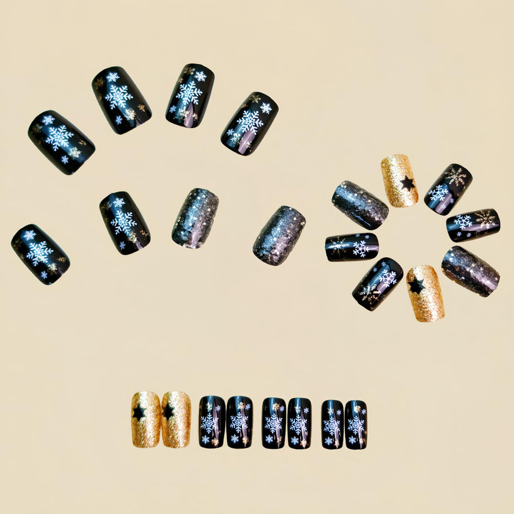 ZRETHFB included tools nail kit with jelly glue and file for easy DIY nails