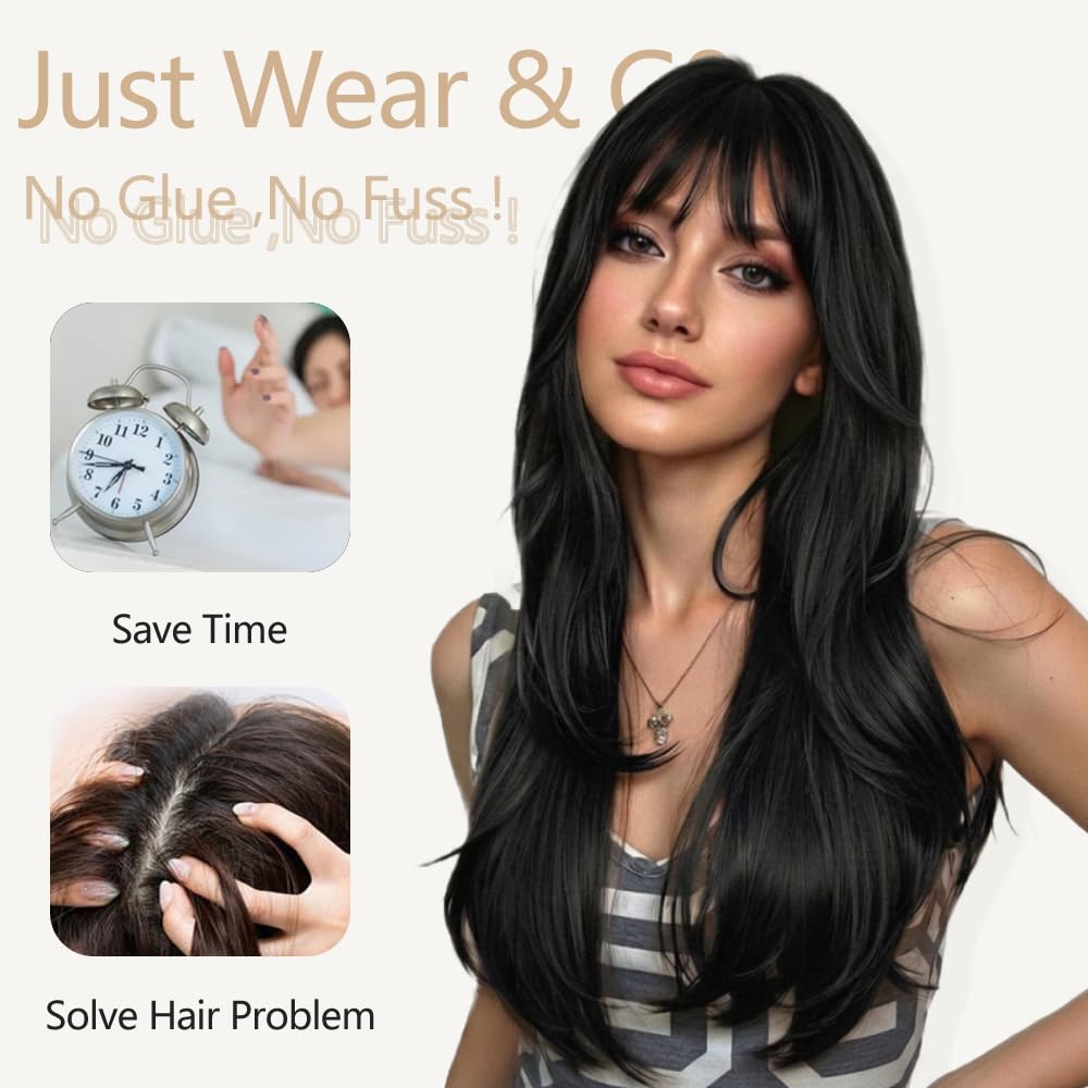 ZRLK breathable mesh-cap wig stays cool and secure.