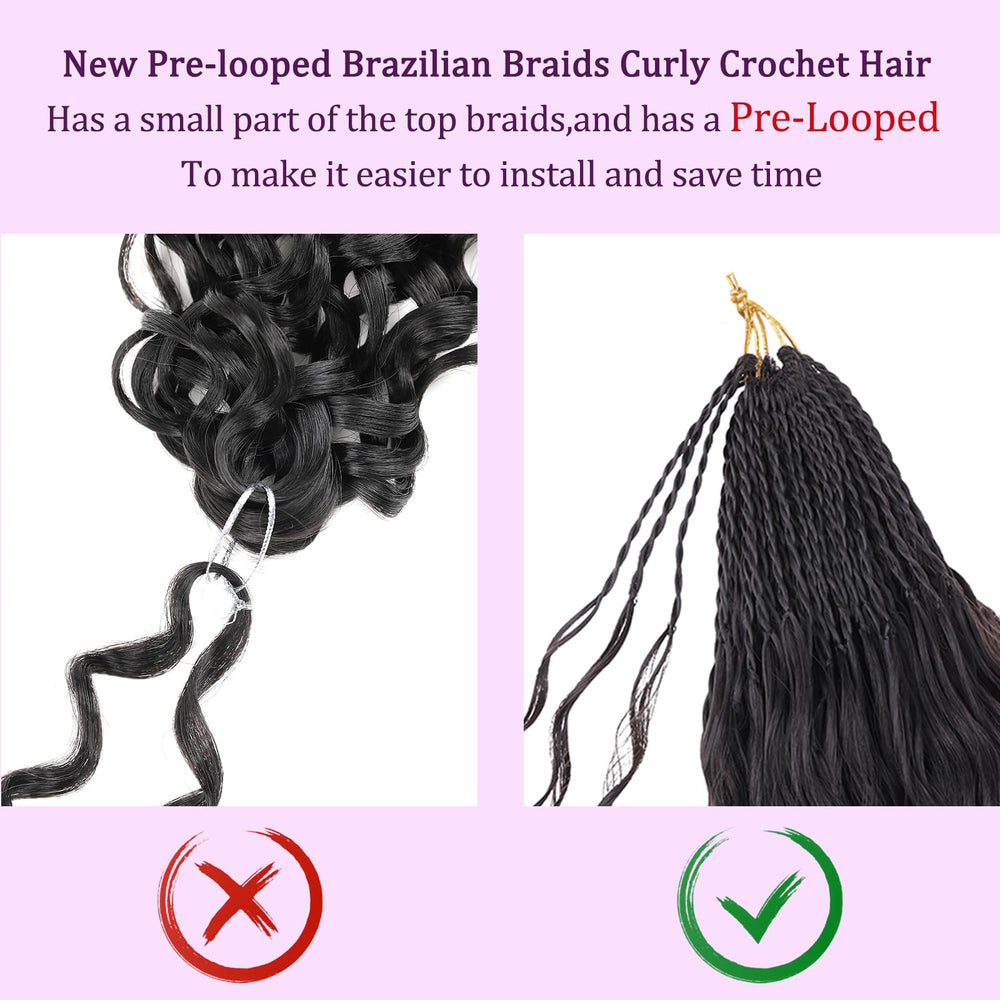 ZRQ deep wave Afro kinky crochet hair adds natural volume with lightweight wear