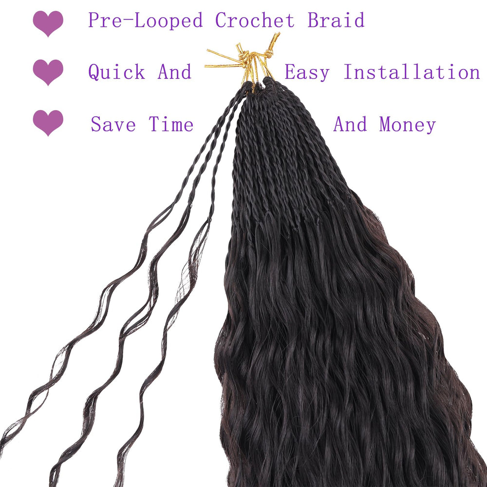 ZRQ pre twisted and pre looped design for easy installation and reduced tangling