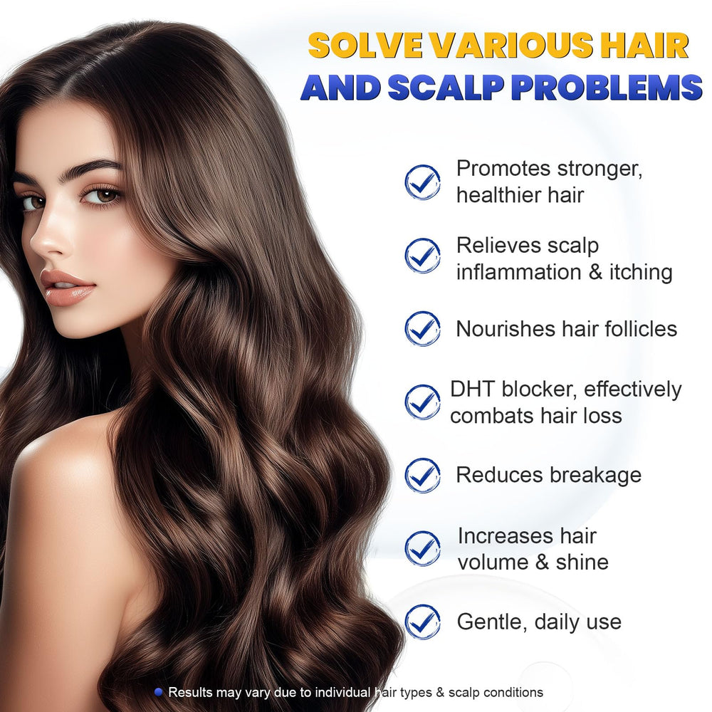 Label emphasizes gluten-free, cruelty-free formula for sensitive scalps.