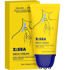 Z:SEA neck firming cream with roller glides smoothly for precise application and refreshed look