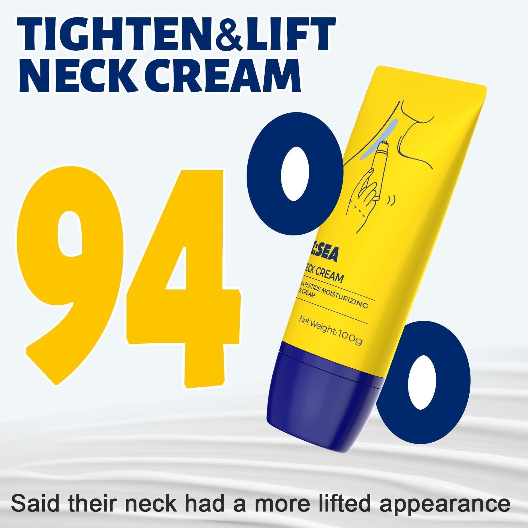 Z:SEA peptide blend supports elasticity for a smoother neck contour