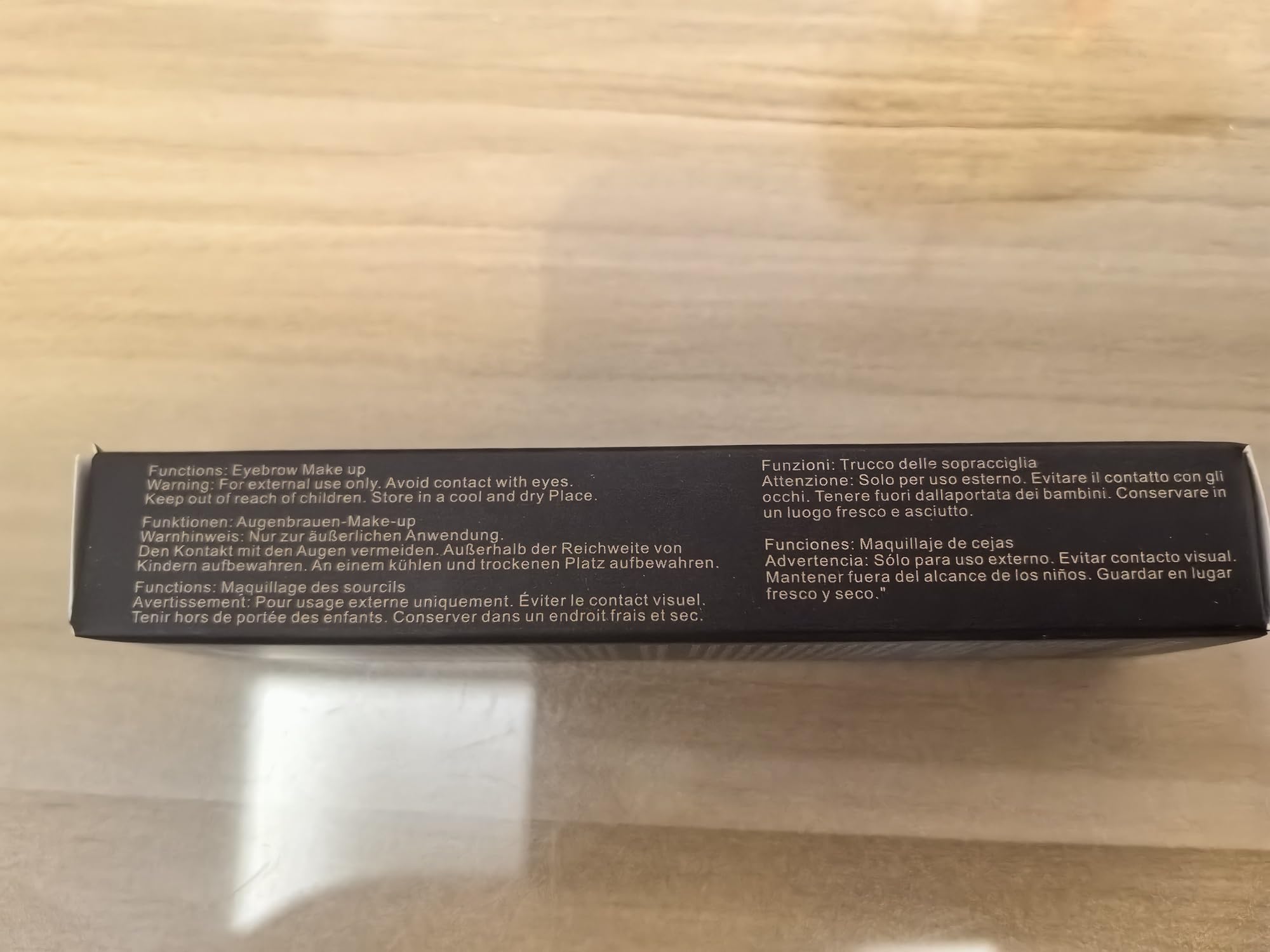 ZSSEMEI 1-step brow kit includes gel and brush for easy shaping