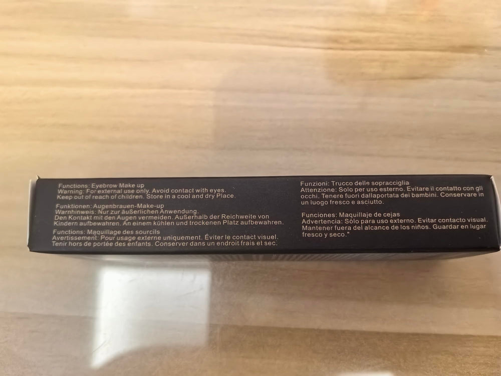ZSSEMEI 1-step brow kit includes gel and brush for easy shaping