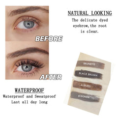 ZSSEMEI Auburn swatch shows natural color and coverage