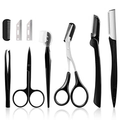ZTRHYOO Eyebrow Kit case pouch keeps tools organized for travel.