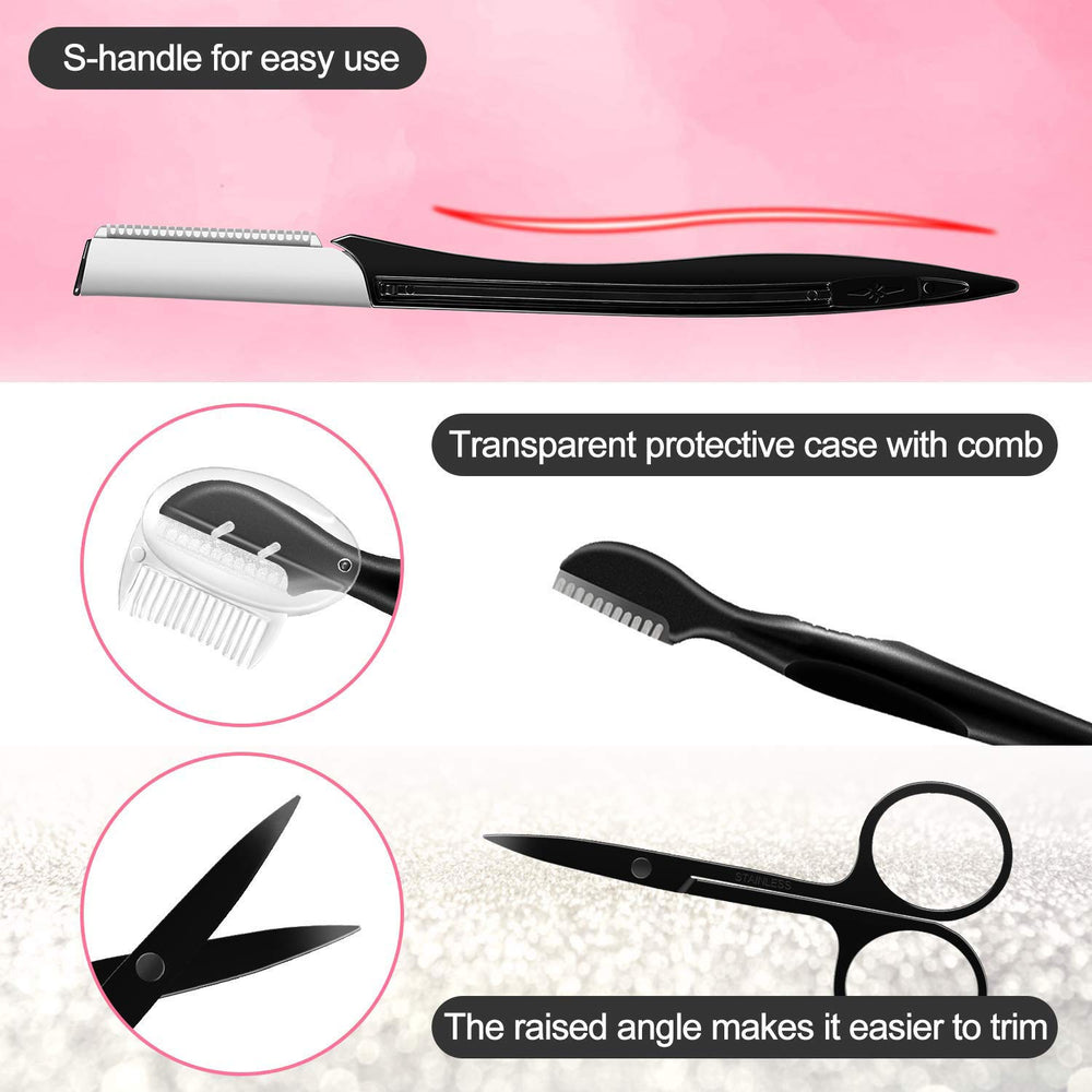 ZTRHYOO eyebrow razor blades deliver clean, gentle trims.