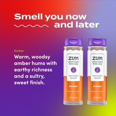 Zum Amber closeup soap—plush texture and natural oils at work.
