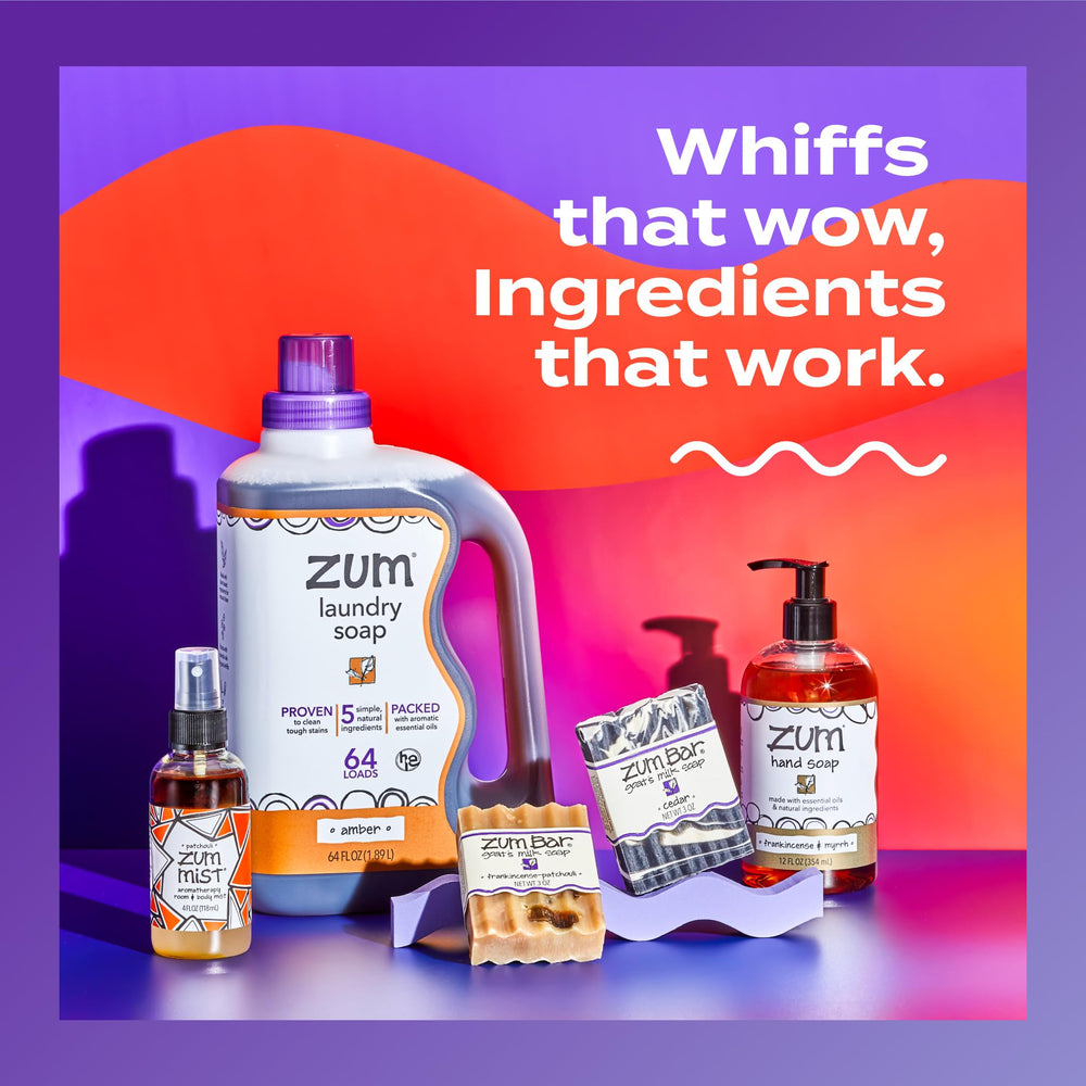 Zum Amber packaging—two-pack convenience for shared or separate use.