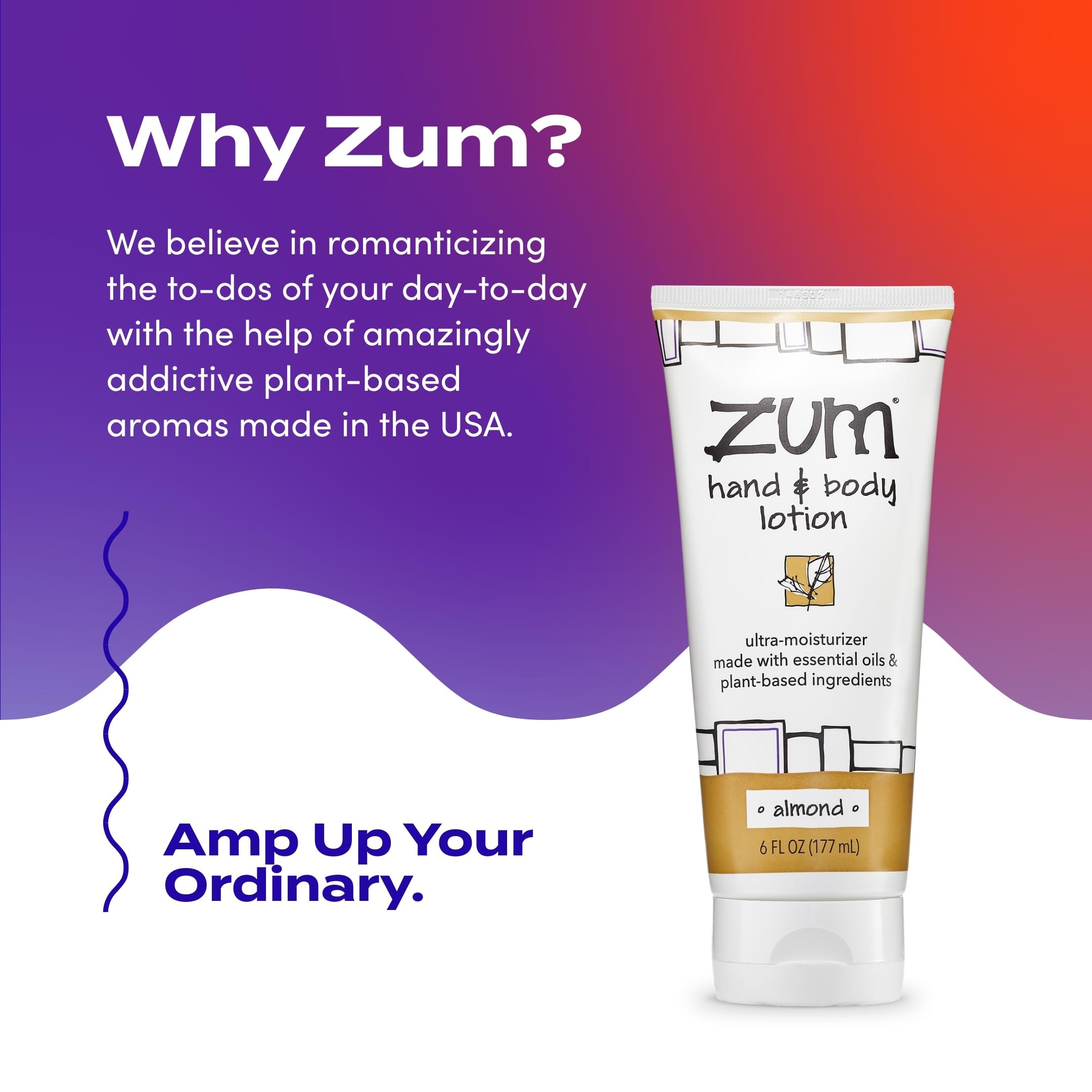 Zum Indigo Wild almond scent with warm, nutty aroma.