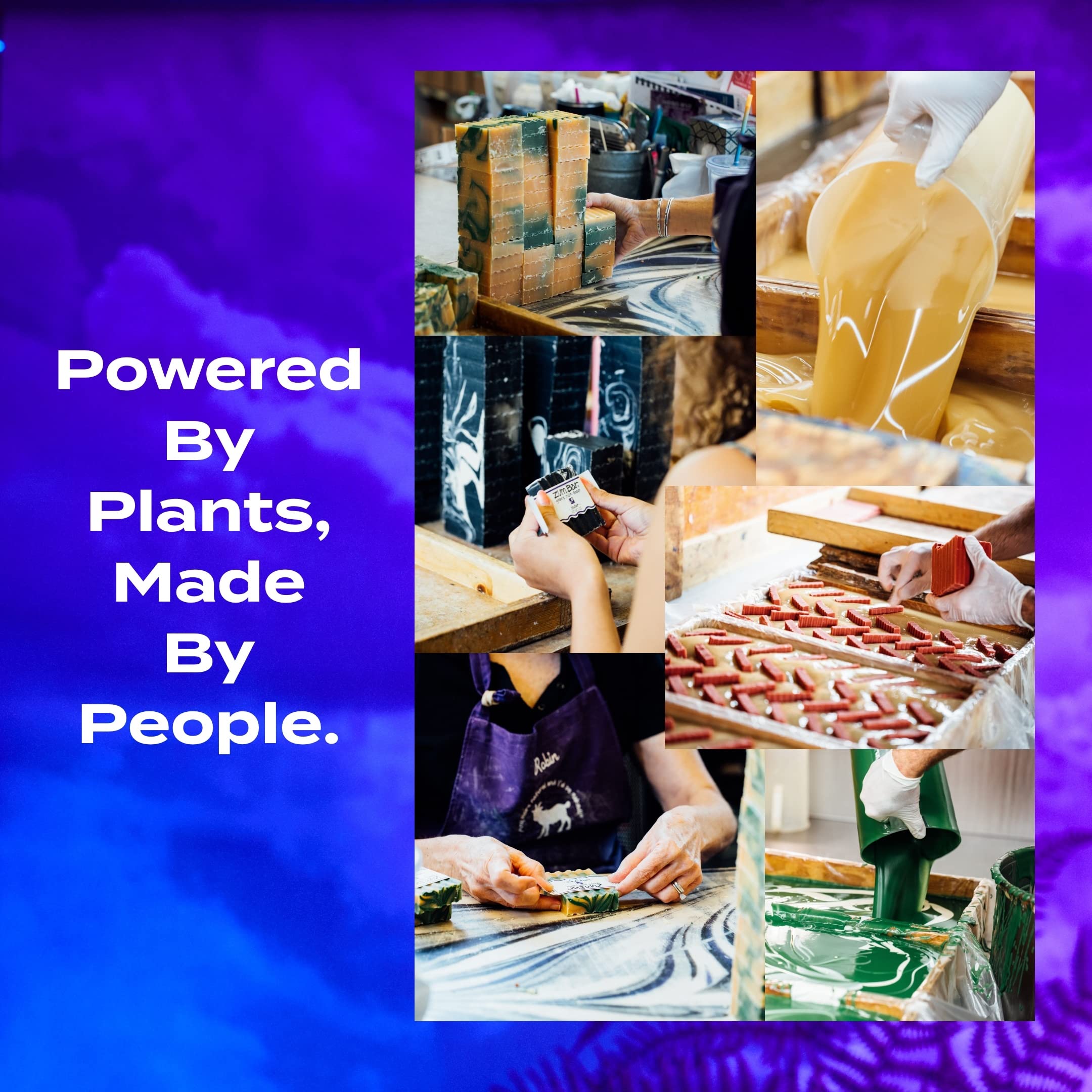 Zum Indigo Wild frankincense, myrrh, lavender, and patchouli scent profile