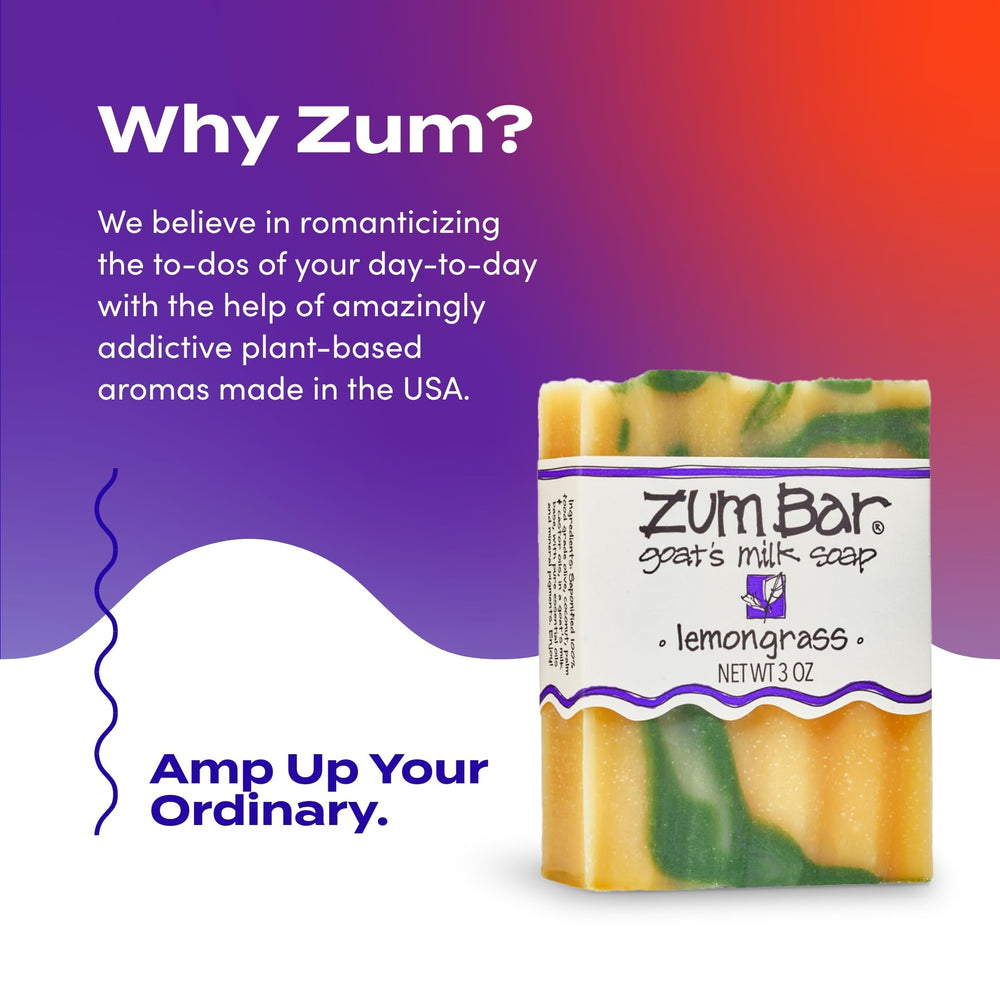 Zum lemongrass soap bar lather for hands and body