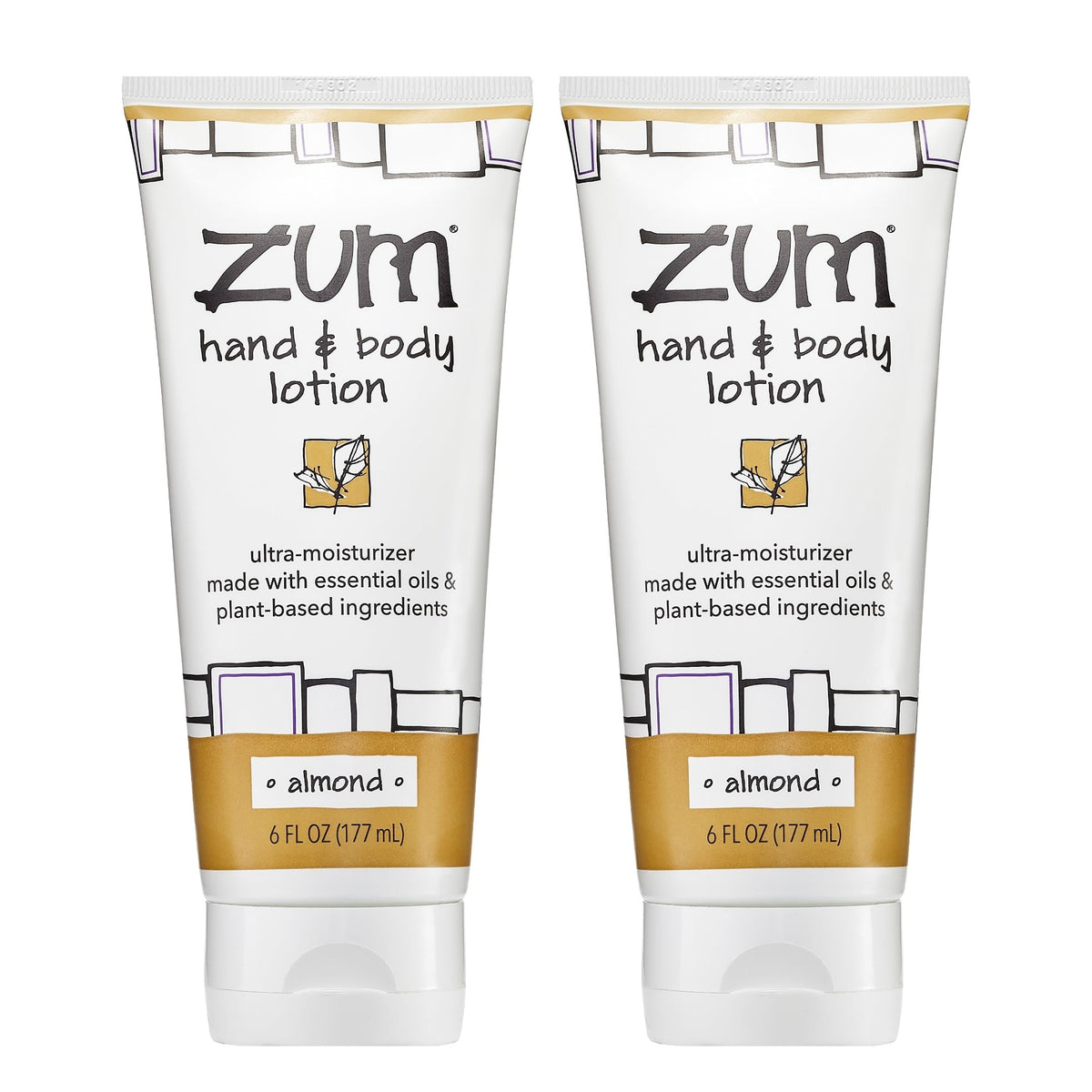 Zum Indigo Wild lotion bottle for daily moisturization.