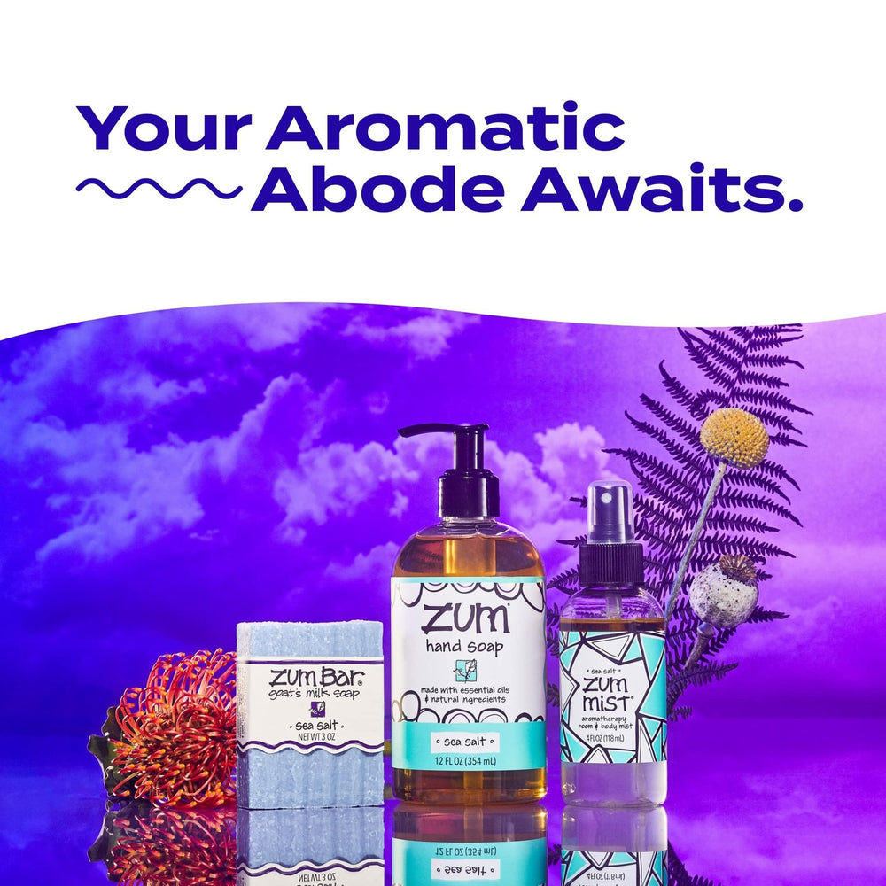Foamy lather from Zum Indigo Wild Hand Soap for a rich wash