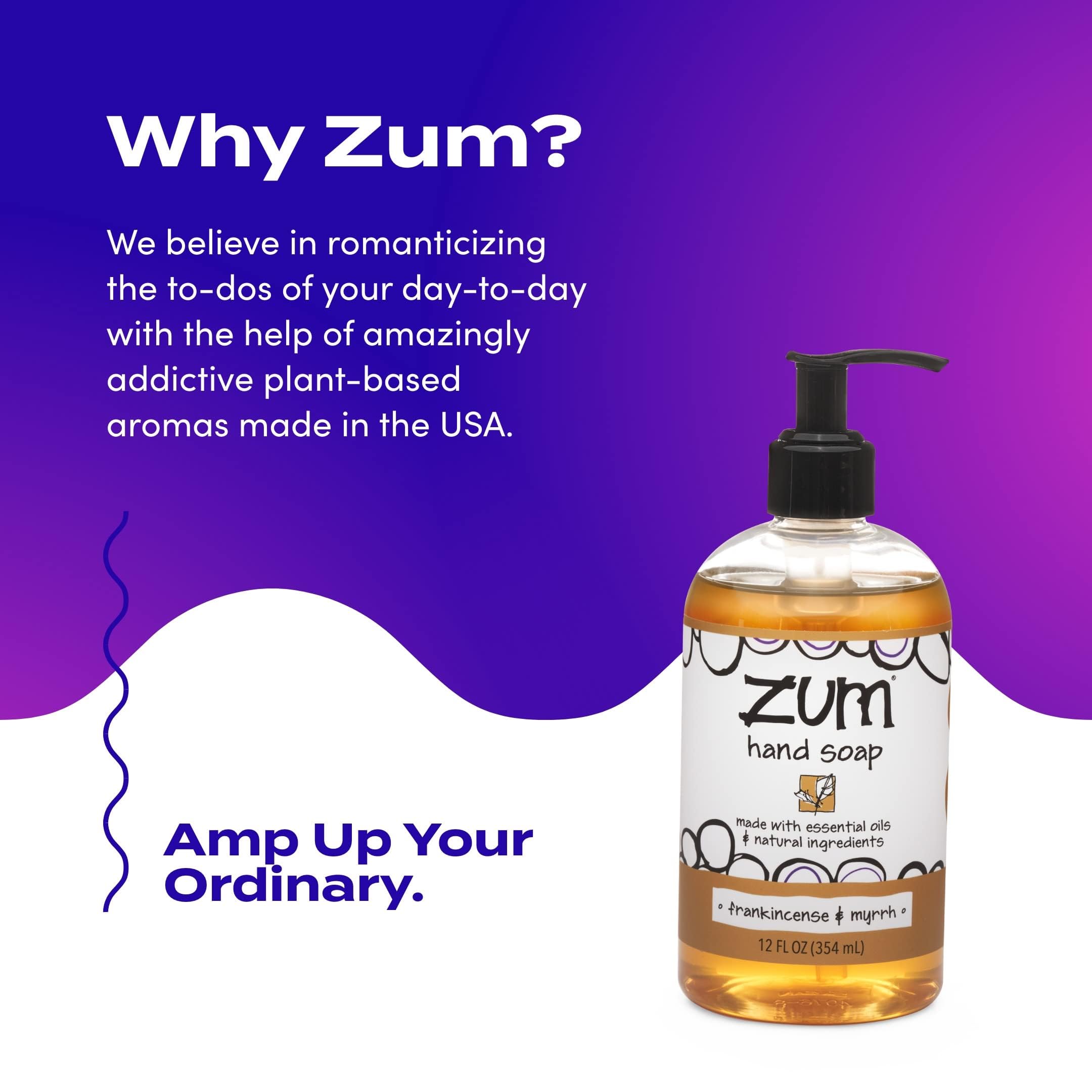 Packaging close-up of Zum Indigo Wild Hand Soap
