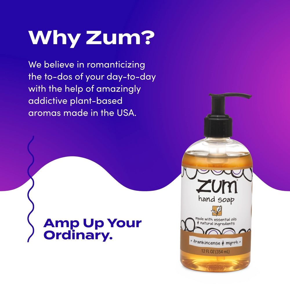 Packaging close-up of Zum Indigo Wild Hand Soap