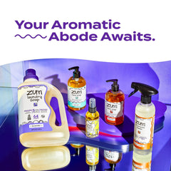 Zum Indigo Wild hands being moisturized with almond-scented lotion.