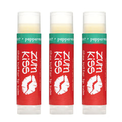 Zum Indigo Wild Kiss Stick packaging close-up, highlighting natural lip care in a compact tube.