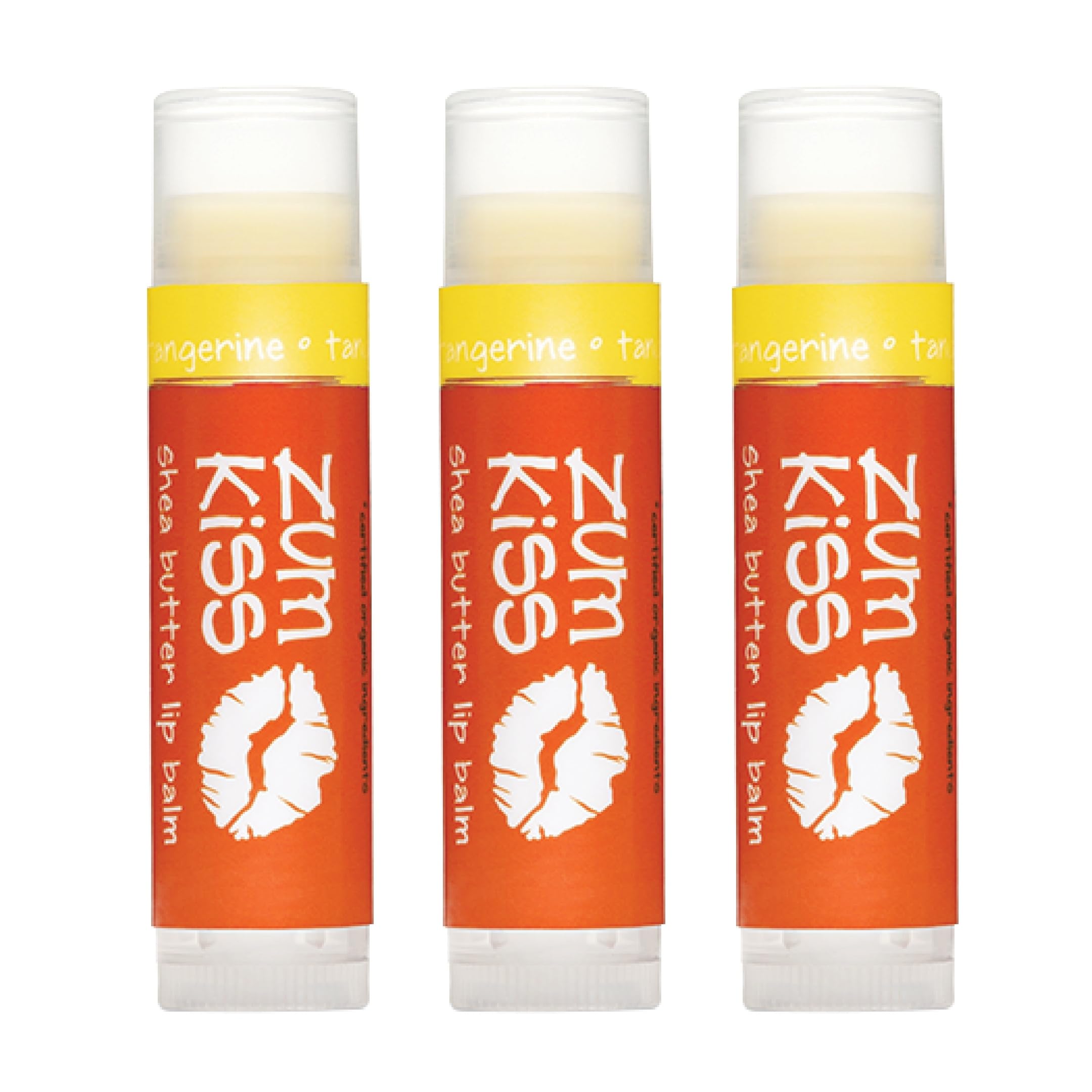 Zum Kiss Stick Tangerine 3-pack hydrates and refreshes lips
